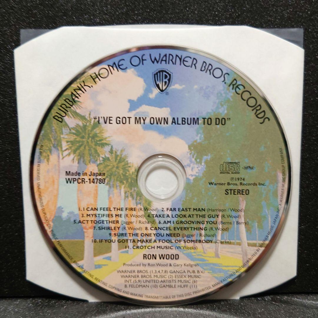 Ron Wood - I've Got My Own Album To Do CD Japan Press Mini LP WPCR-14780 OBI