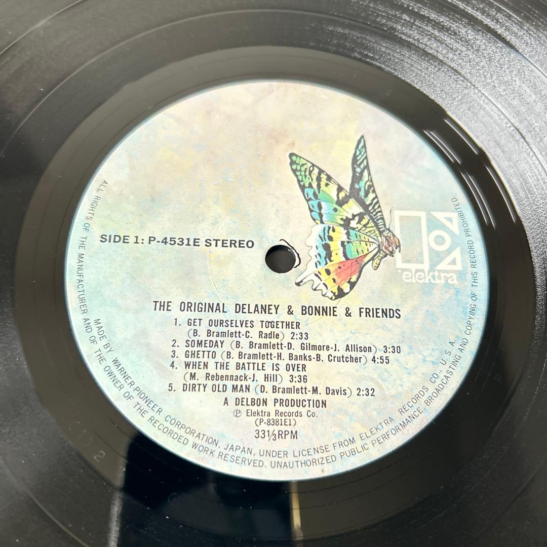 Delaney & Bonnie - The Original Delaney & Bonnie & Friends Japan LP 1978 Rock