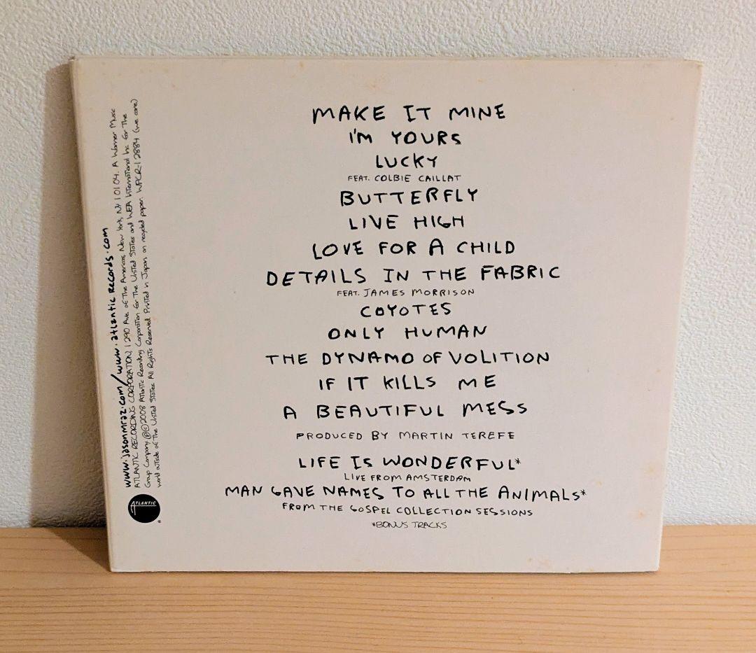 Jason Mraz We Sing, We Dance, We Steal Things CD Japan Press with OBI 2008
