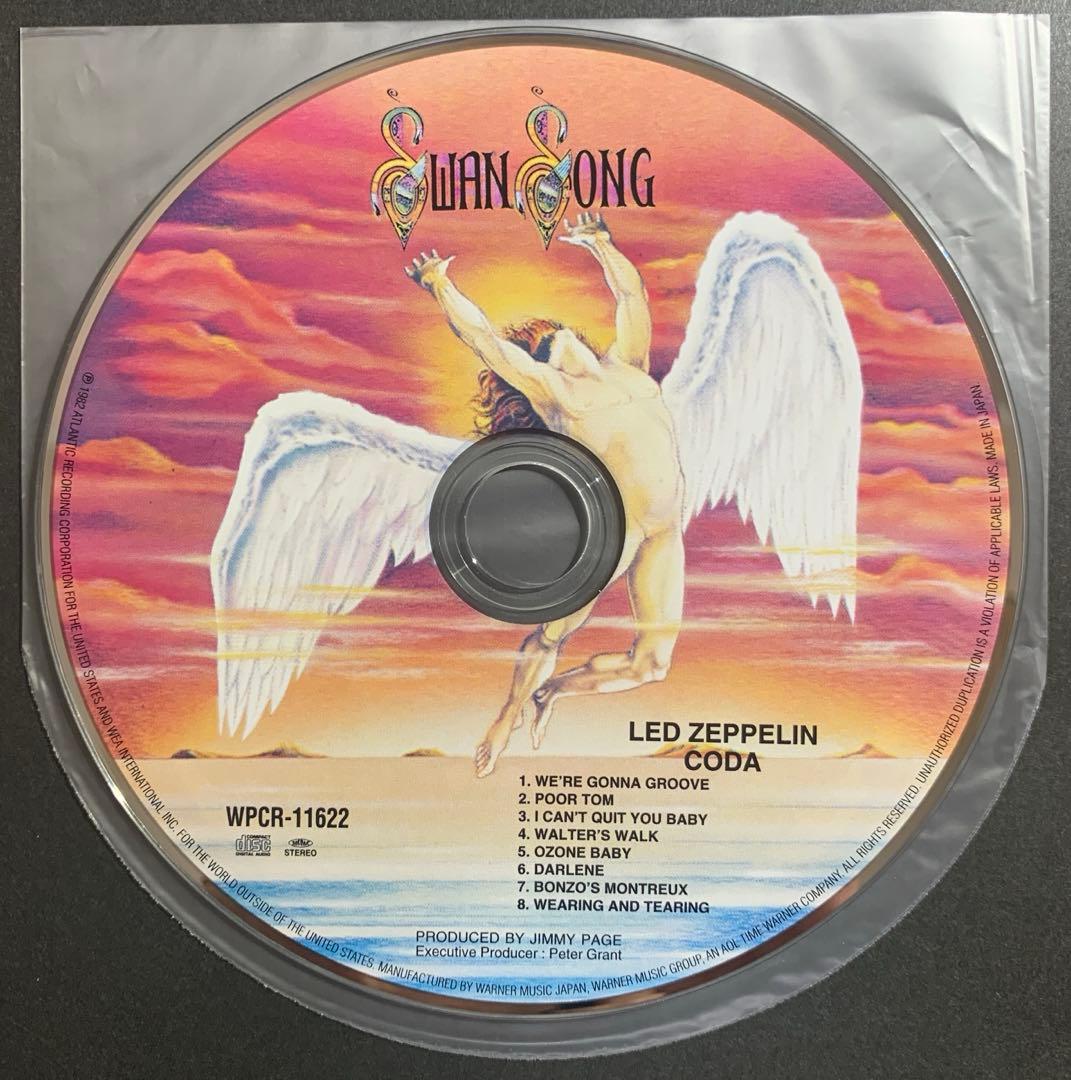 Led Zeppelin - Coda CD Japan Press Limited Edition Paper Sleeve with OBI 2003