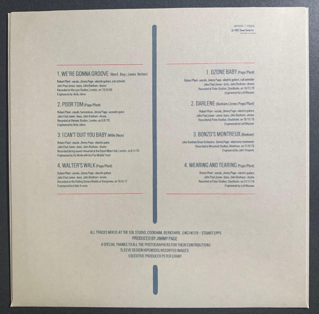Led Zeppelin - Coda CD Japan Press Limited Edition Paper Sleeve with OBI 2003
