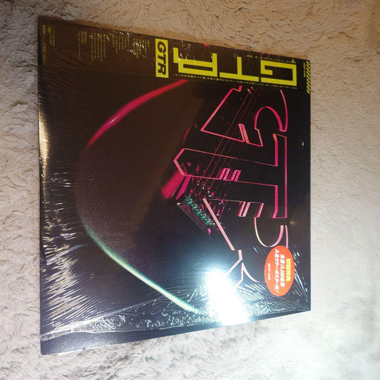 GTR - GTR Japan Vinyl LP 1986 CBS/Sony 28AP 3168 w/ Color Poster