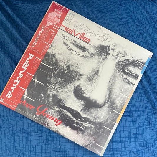 Alphaville - Forever Young Vinyl LP Japan Pressing w/ Obi & Insert MINT SEALED