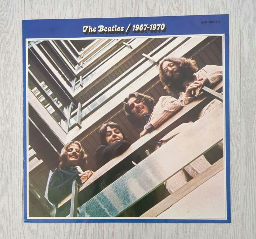 The Beatles 1967-1970 2LP Japan Apple EAP-9034B Includes Poster & Insert
