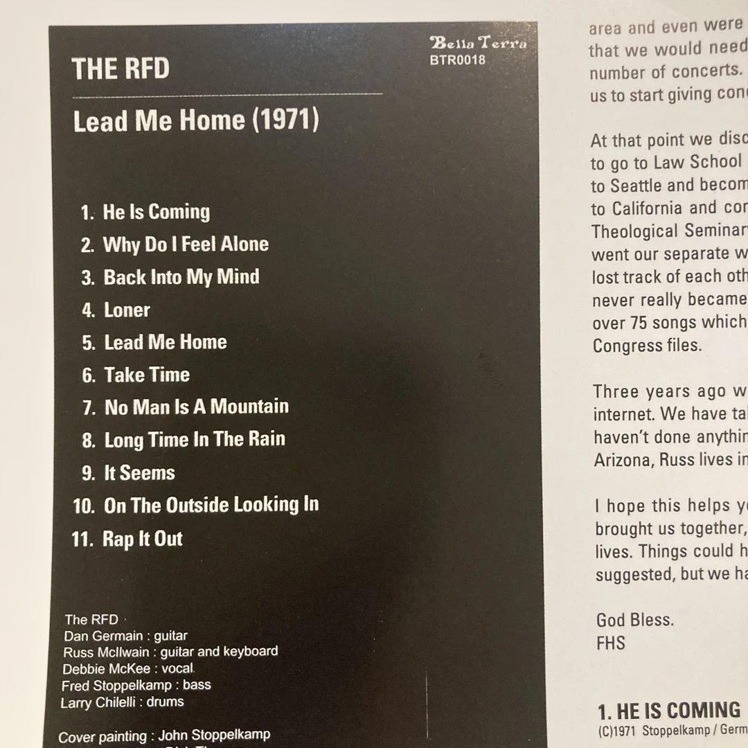 The RFD - Lead Me Home CD 2007 Reissue Paper Sleeve Japan Press Limited Edition