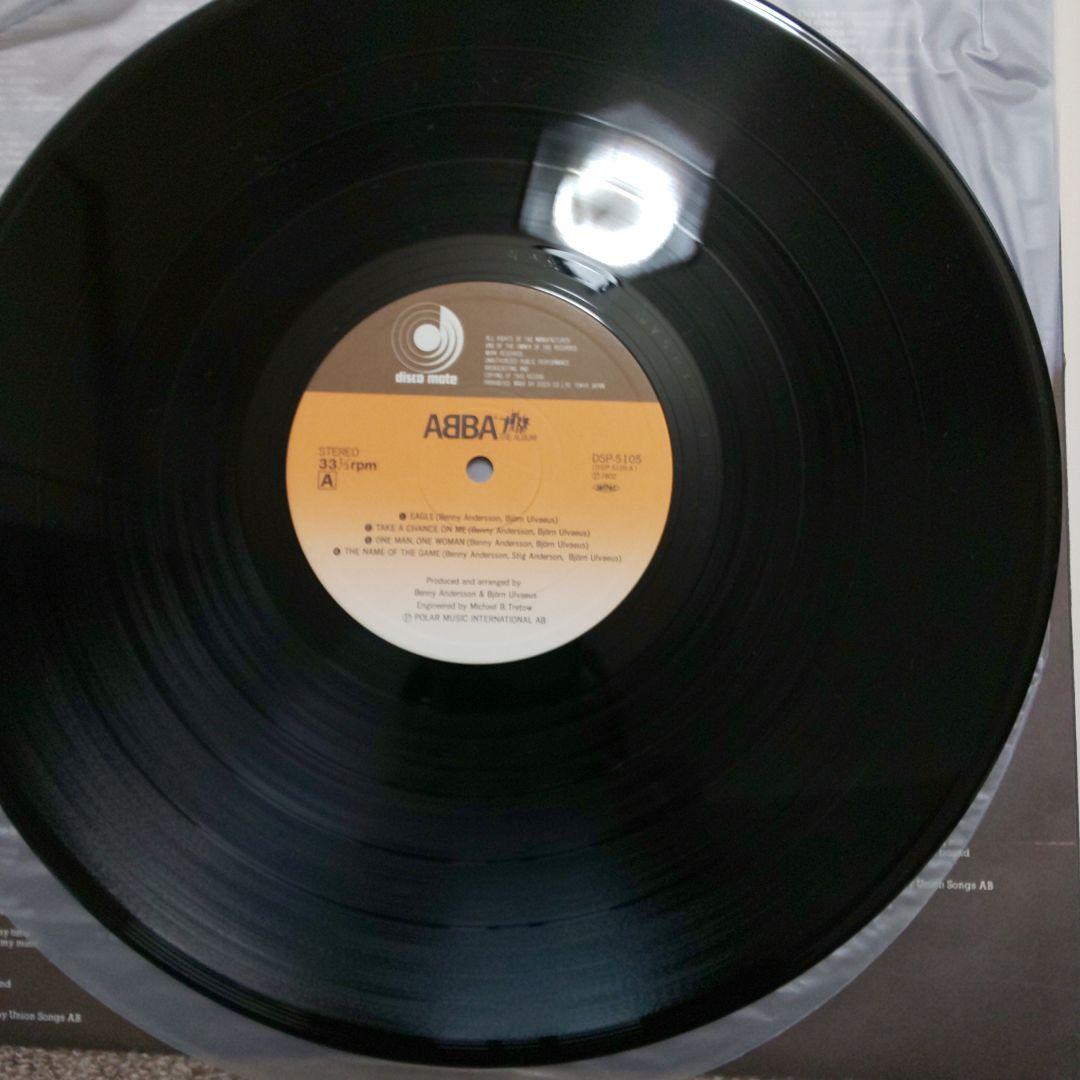 ABBA The Album Vinyl LP 1977 Pop Sweden Japan Pressing with Japanese Lyric Inser