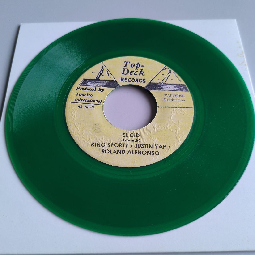 King Sporty / Roland Alphonso - El Cid 7-inch Vinyl Top Deck Records Ska