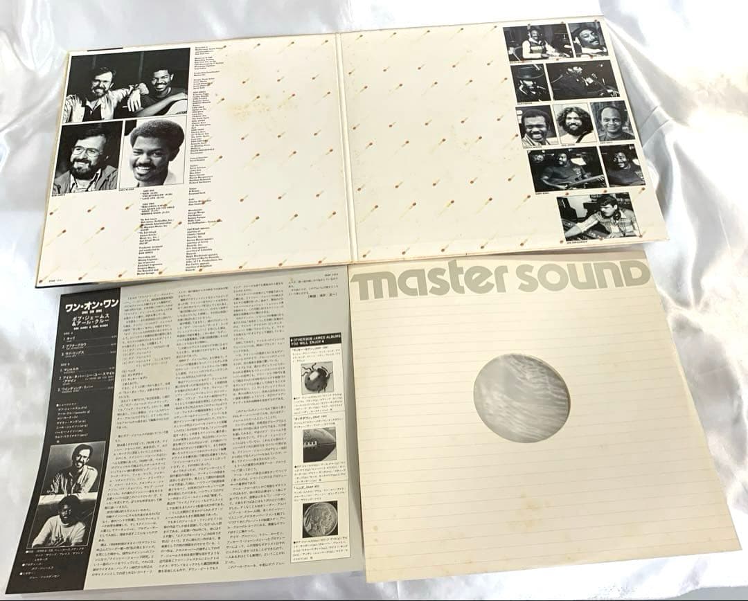 Bob James & Earl Klugh - One On One - Japan Master Sound LP w/Inserts 1979