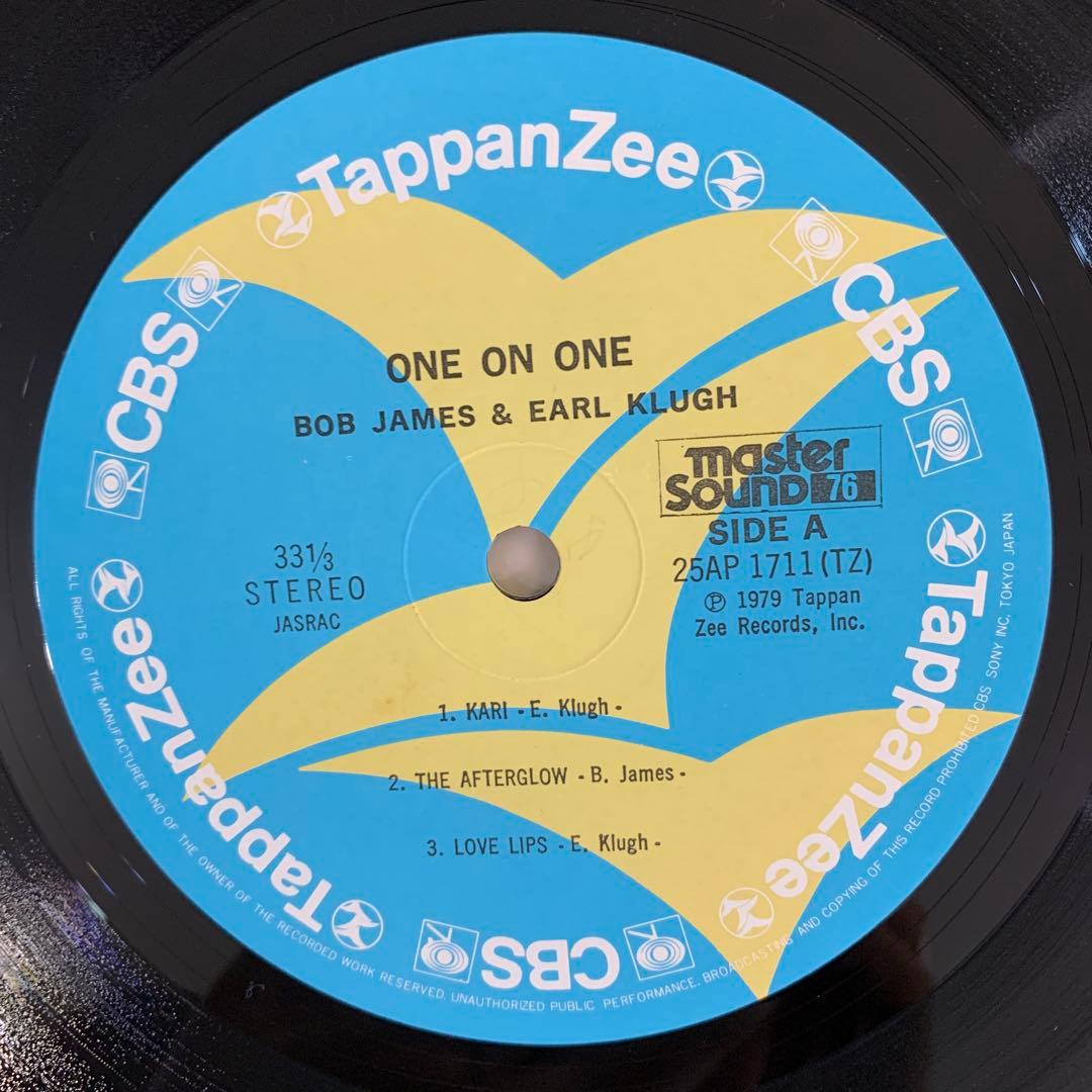 Bob James & Earl Klugh - One On One - Japan Master Sound LP w/Inserts 1979
