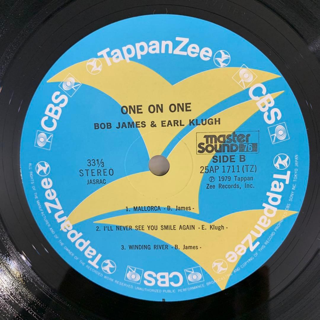Bob James & Earl Klugh - One On One - Japan Master Sound LP w/Inserts 1979