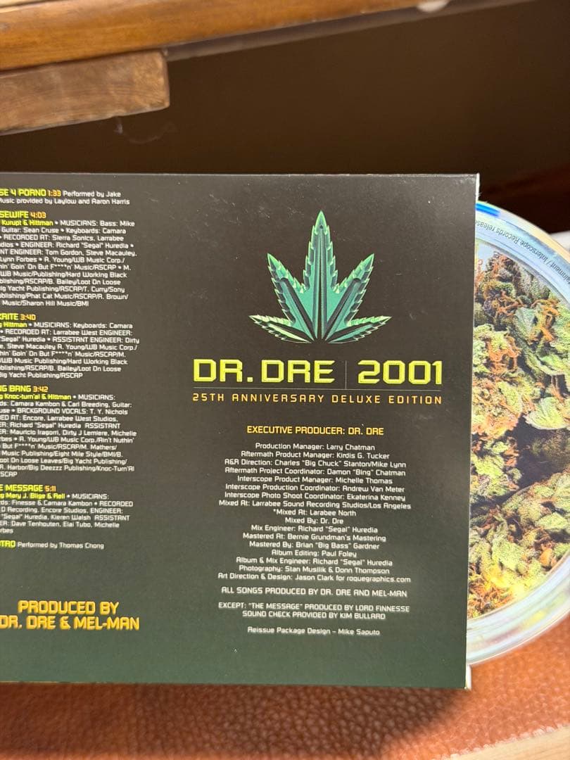Dr. Dre 2001 25th Anniversary Limited Edition CD Near Mint Rare 1500 Copies | Japansoundstore