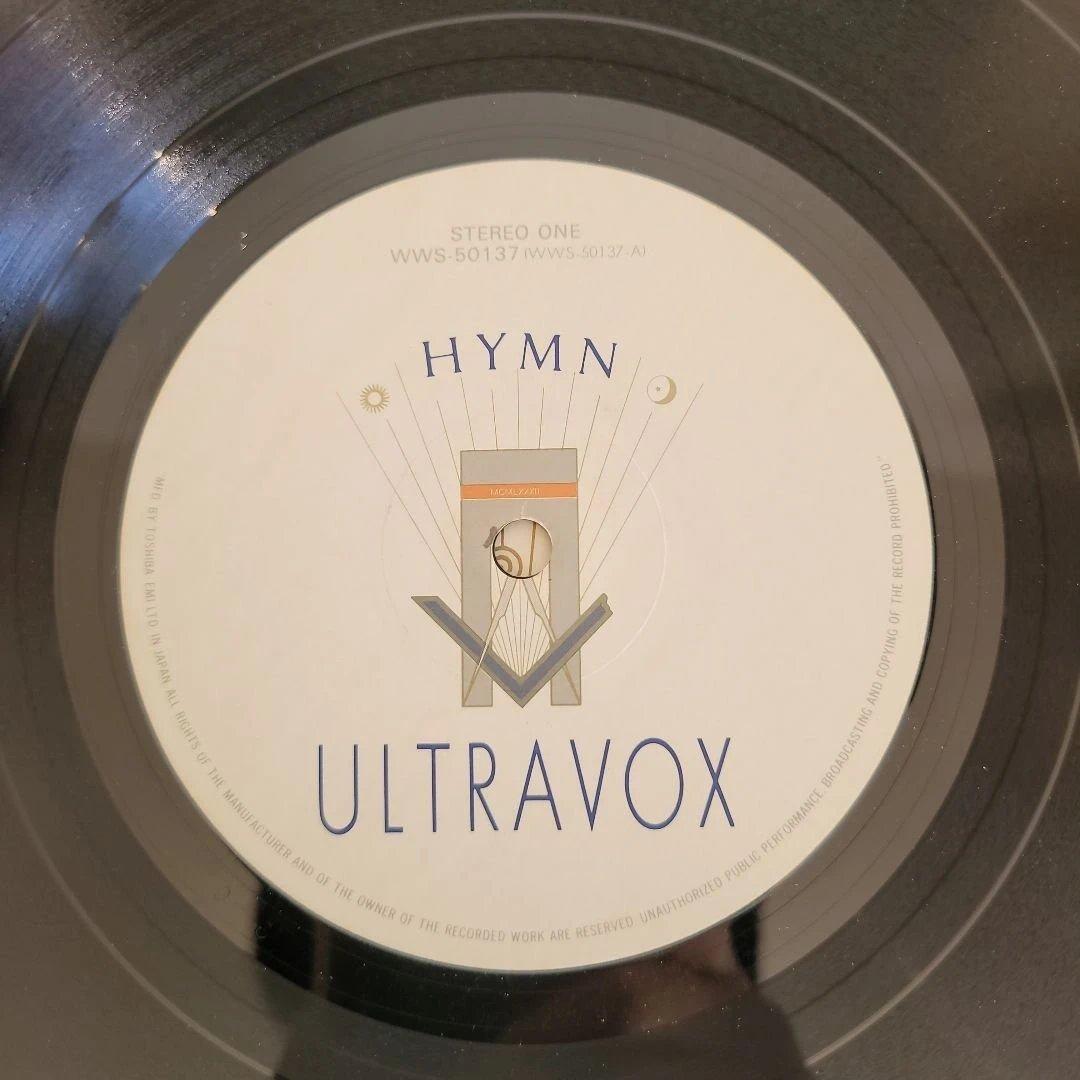 Ultravox - Hymn - Vinyl LP Japan Edition w/ Obi Strip 1982 New Wave Synthpop