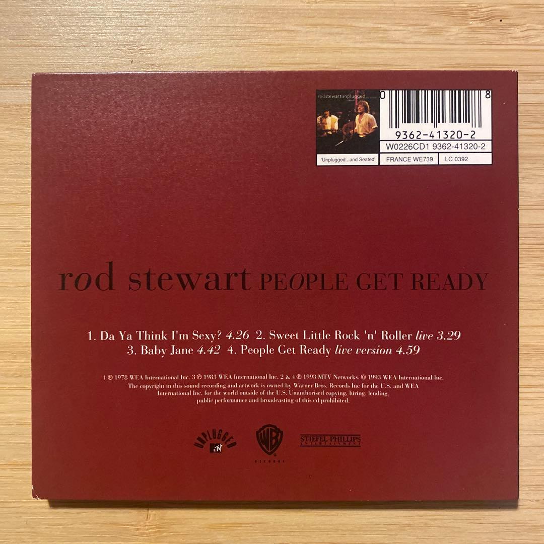 Rod Stewart - People Get Ready - CD Single, Limited Edition, 1993, Import