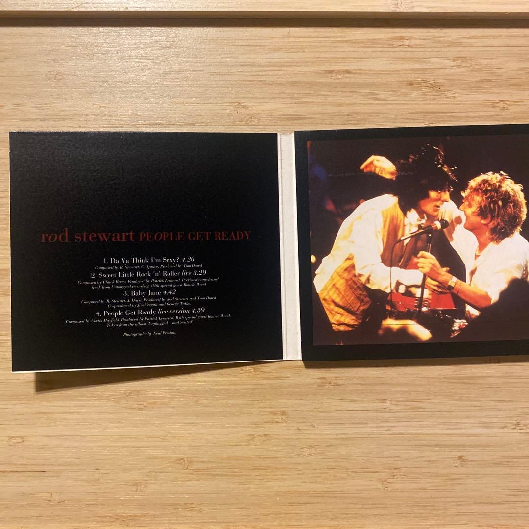 Rod Stewart - People Get Ready - CD Single, Limited Edition, 1993, Import