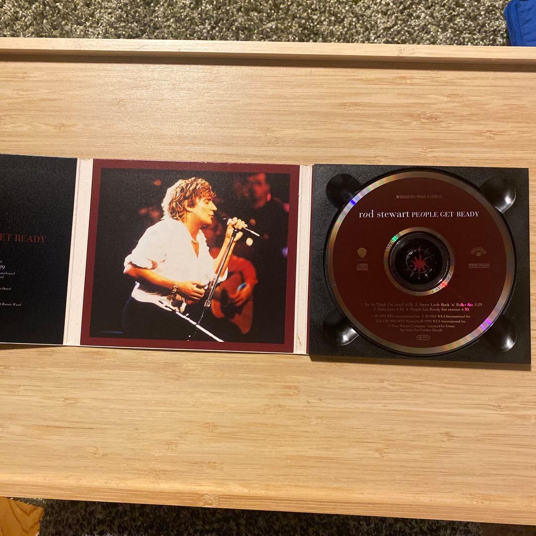 Rod Stewart - People Get Ready - CD Single, Limited Edition, 1993, Import