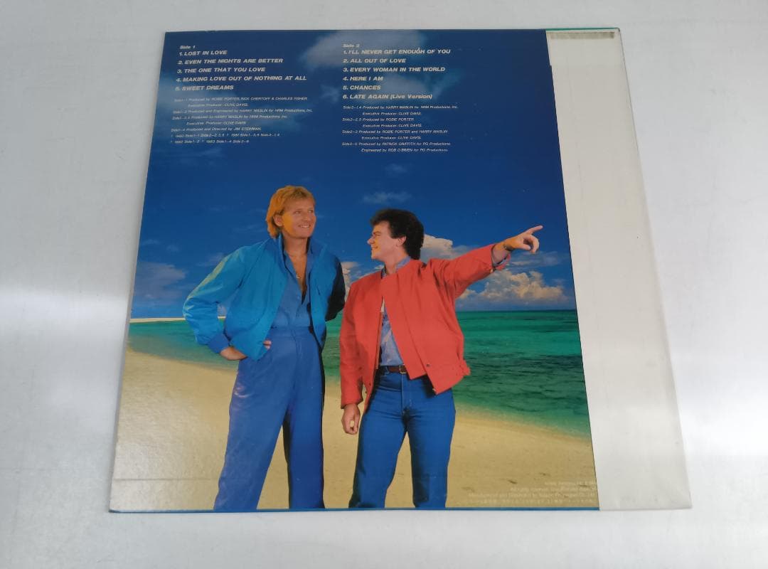 Air Supply - Greatest Hits LP Vinyl Japan Edition w/ Obi Strip