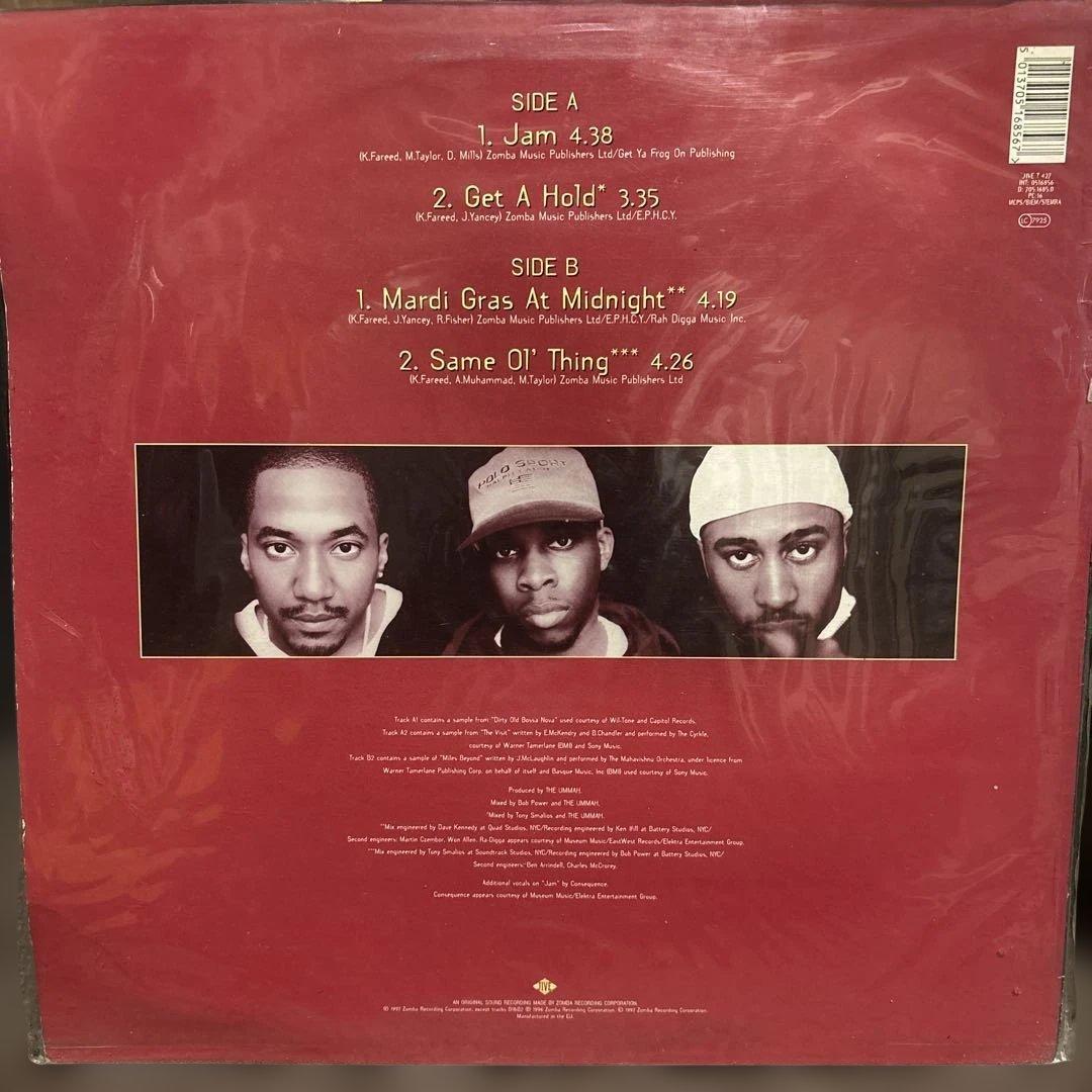 A Tribe Called Quest - The Jam EP Vinyl Record 12-inch Hip Hop 1997