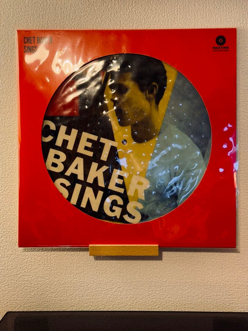 Chet Baker Sings Picture Disc LP Vinyl Jazz Vocal Record WaxTime