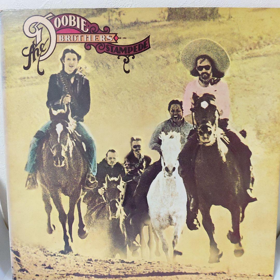 The Doobie Brothers Stampede LP 1975 Japan Warner Bros. P-6538W With Obi