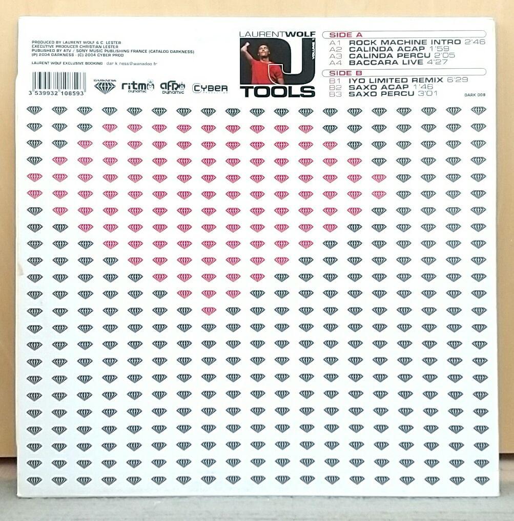Laurent Wolf - DJ Tools Volume 1 12" Vinyl Record Club House Electro Remix