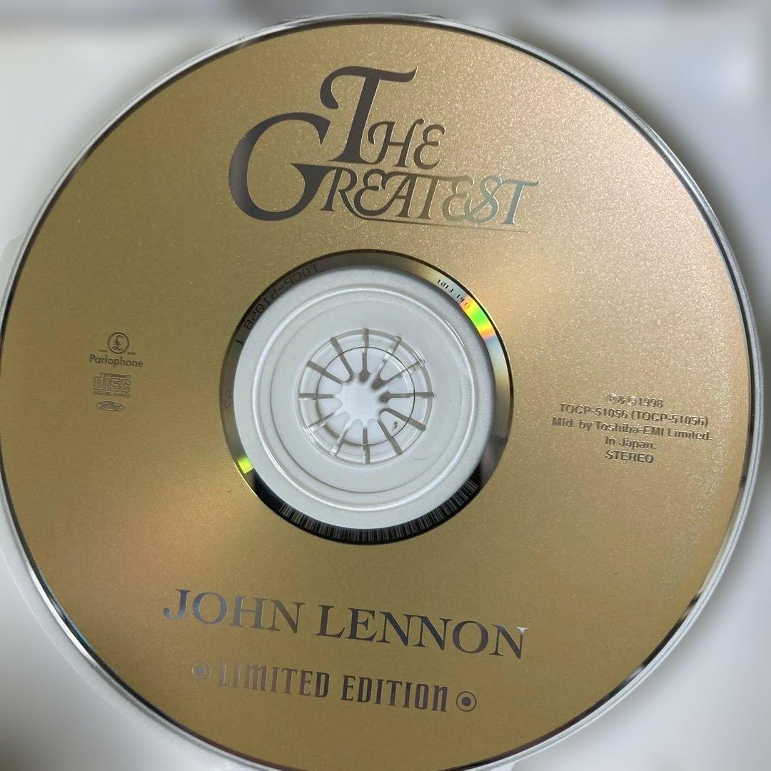 John Lennon The Greatest Japan Press CD Limited Edition 1998 w/ OBI