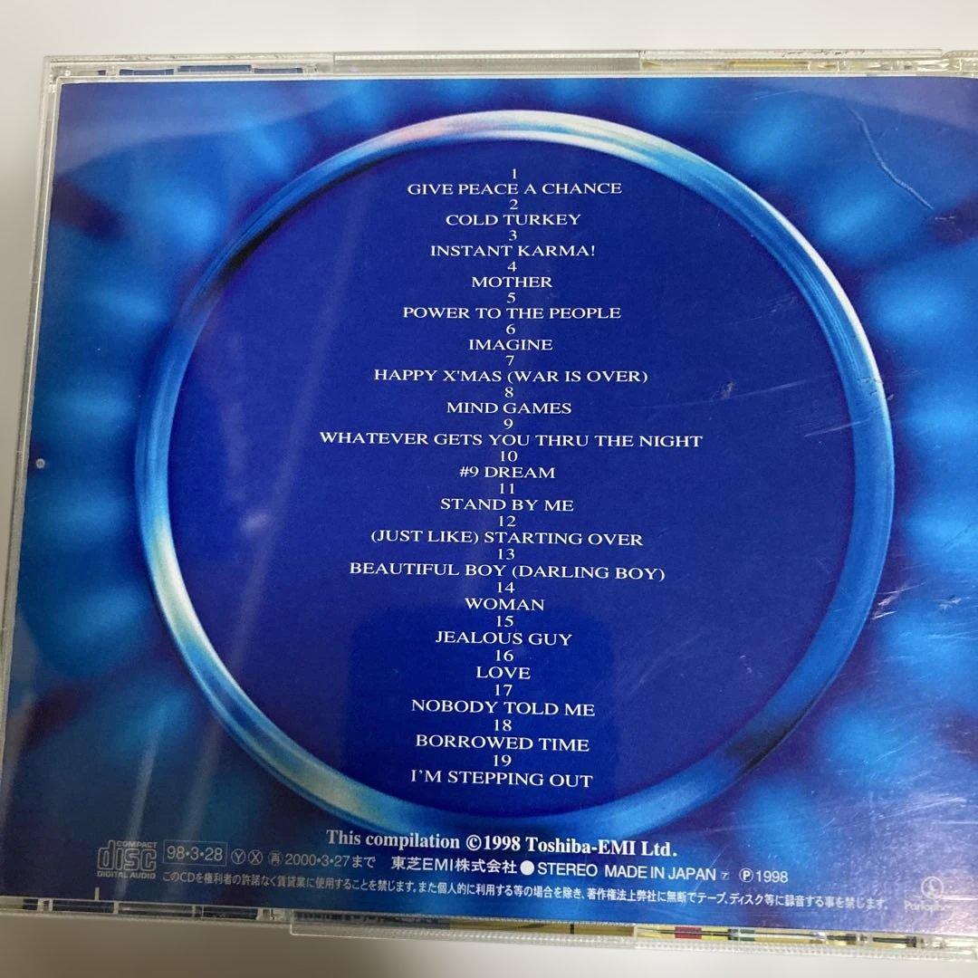 John Lennon The Greatest Japan Press CD Limited Edition 1998 w/ OBI