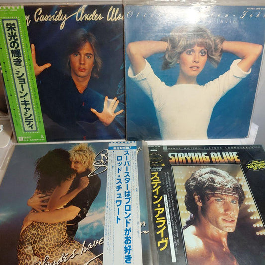 Rod Stewart - Blondes Have More Fun Vinyl LP Japan Pressing with Obi