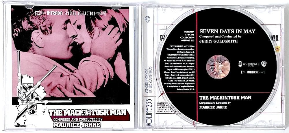 Japan Songs OST CD Seven Days in May & The Macintosh Man Jerry Goldsmith Used | Japansoundstore