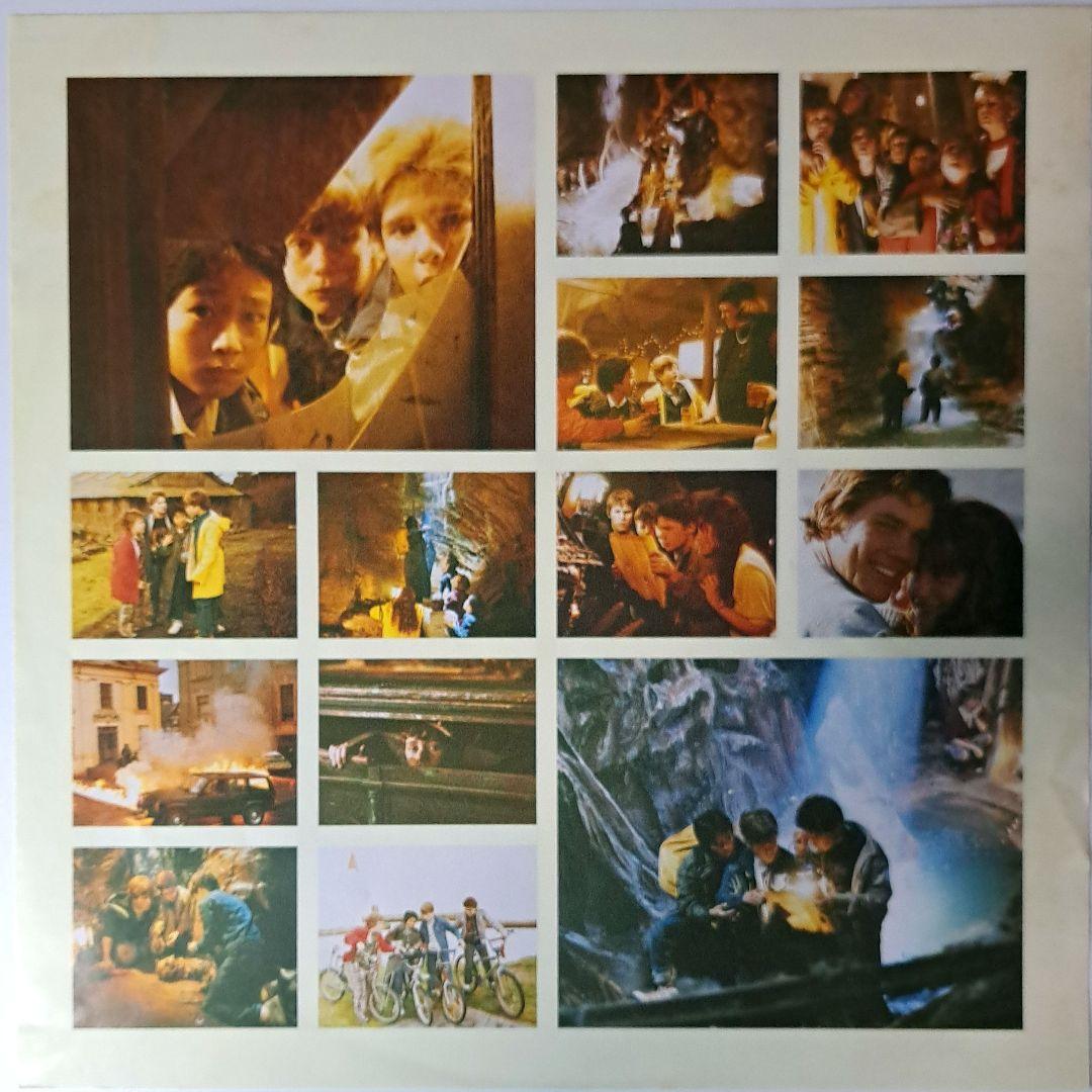 The Goonies Original Soundtrack LP 1985 Japan Vinyl Cyndi Lauper w/Obi Strip