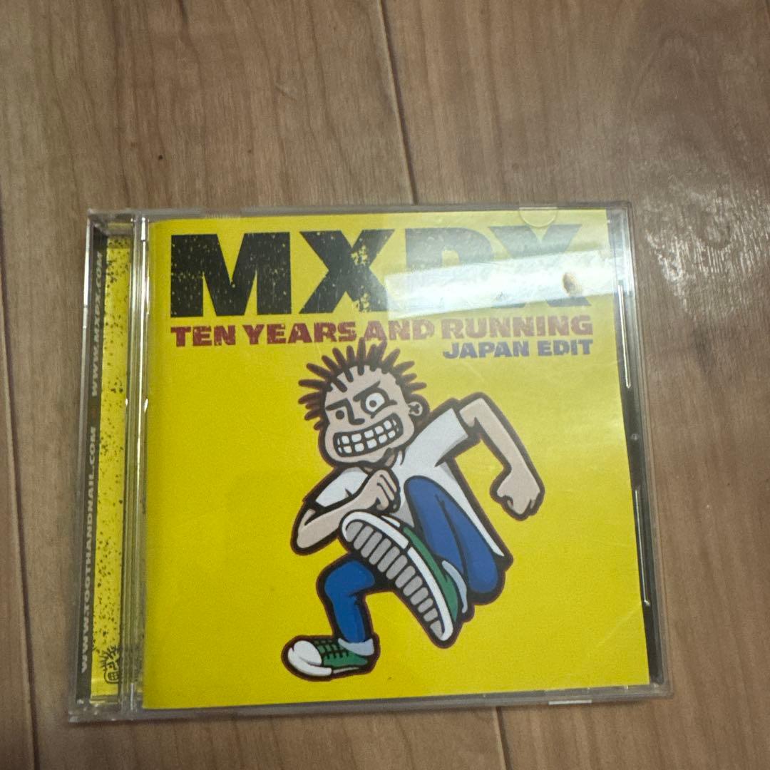 MxPx - Ten Years And Running (Japan Edit) CD, with OBI, 2002 Japan Press