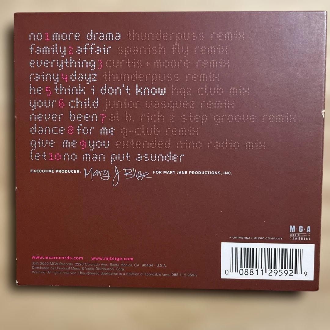 Mary J. Blige - Dance for Me CD (2002) Remix Album - US Pressing