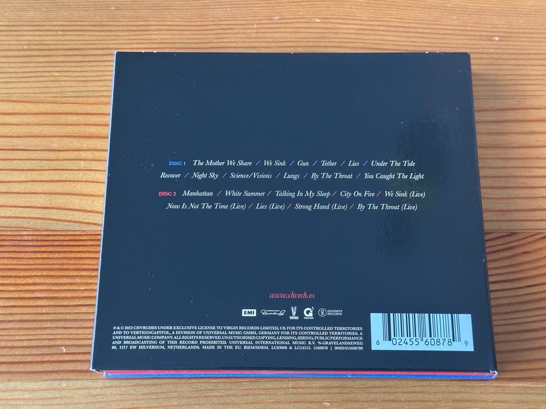CHVRCHES The Bones Of What You Believe 2CD 10 Year Anniversary Special Edition