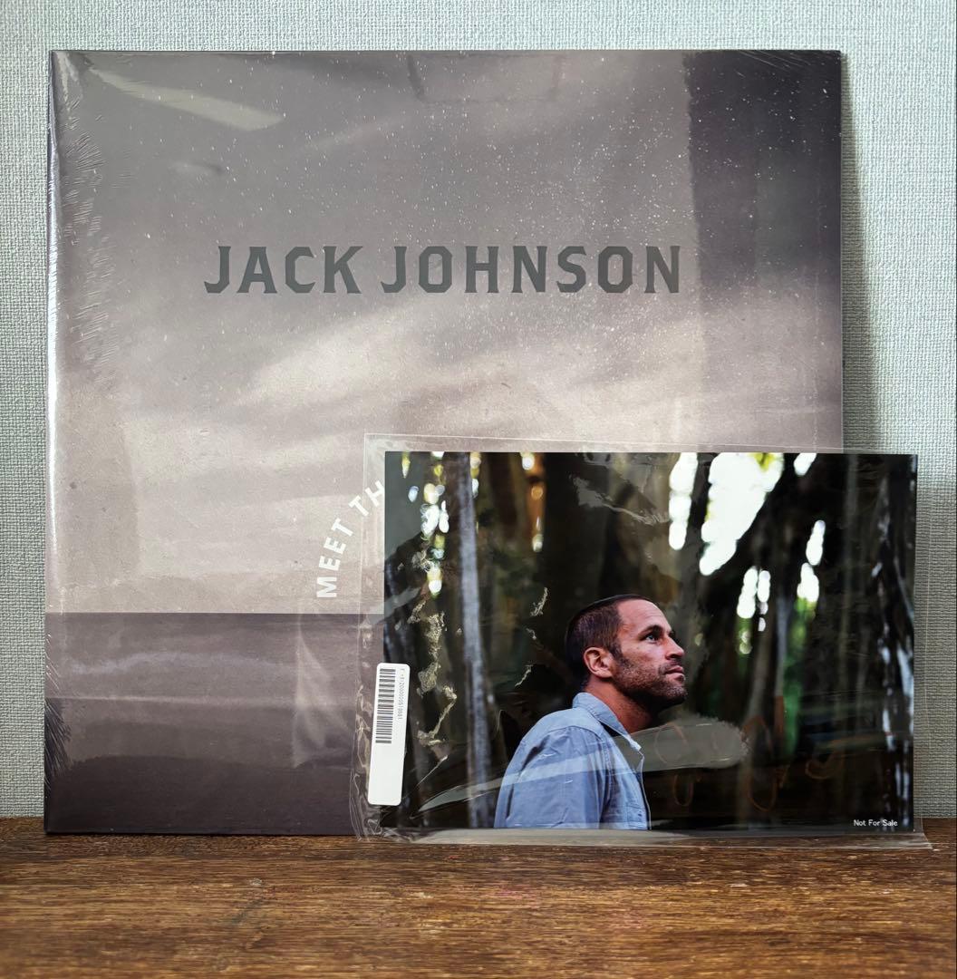 Jack Johnson Meet the Moonlight Blue Vinyl Signed 180g Record | Japansoundstore