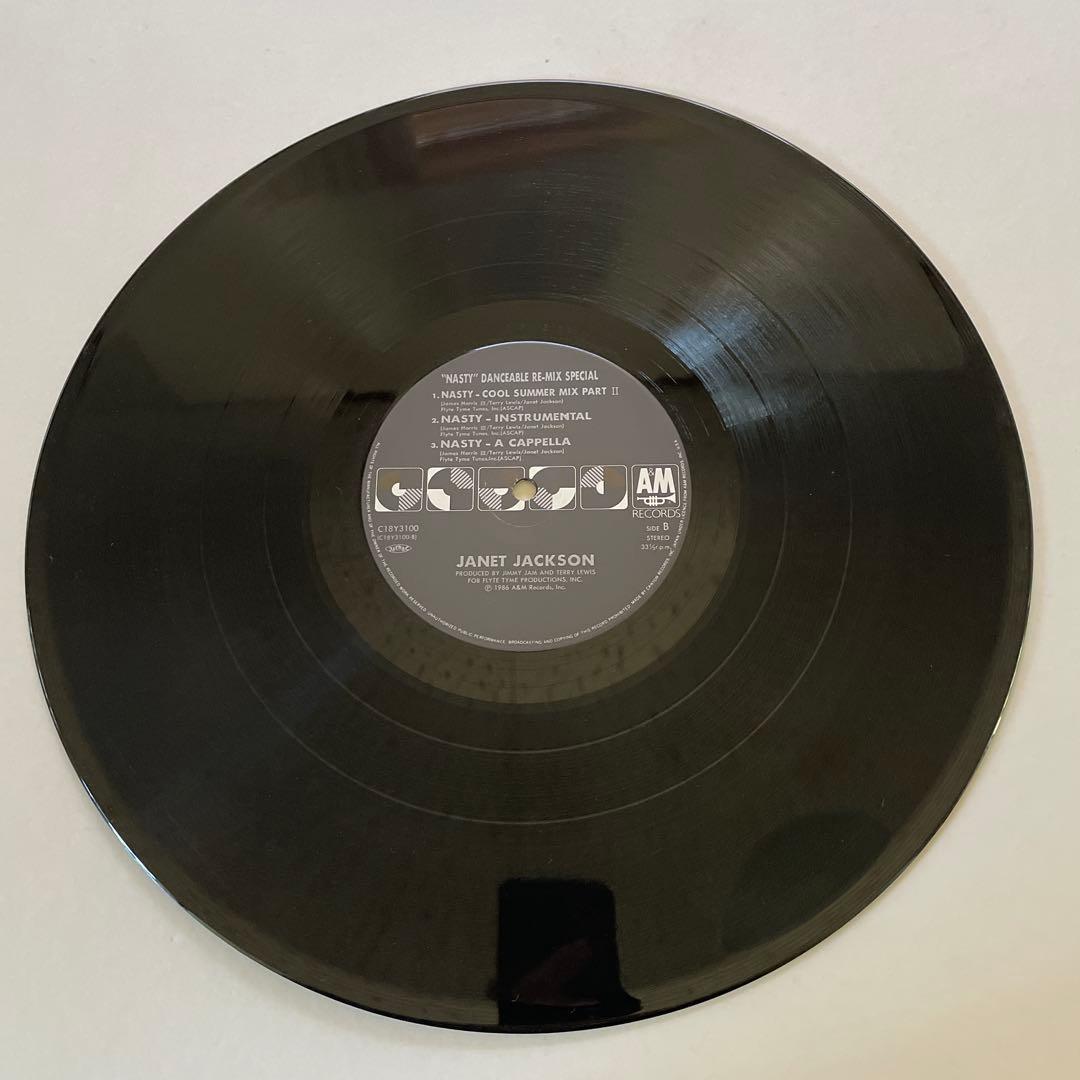 Janet Jackson Nasty Danceable Remix Special Japan 12" Vinyl LP w/ Obi C18Y3100