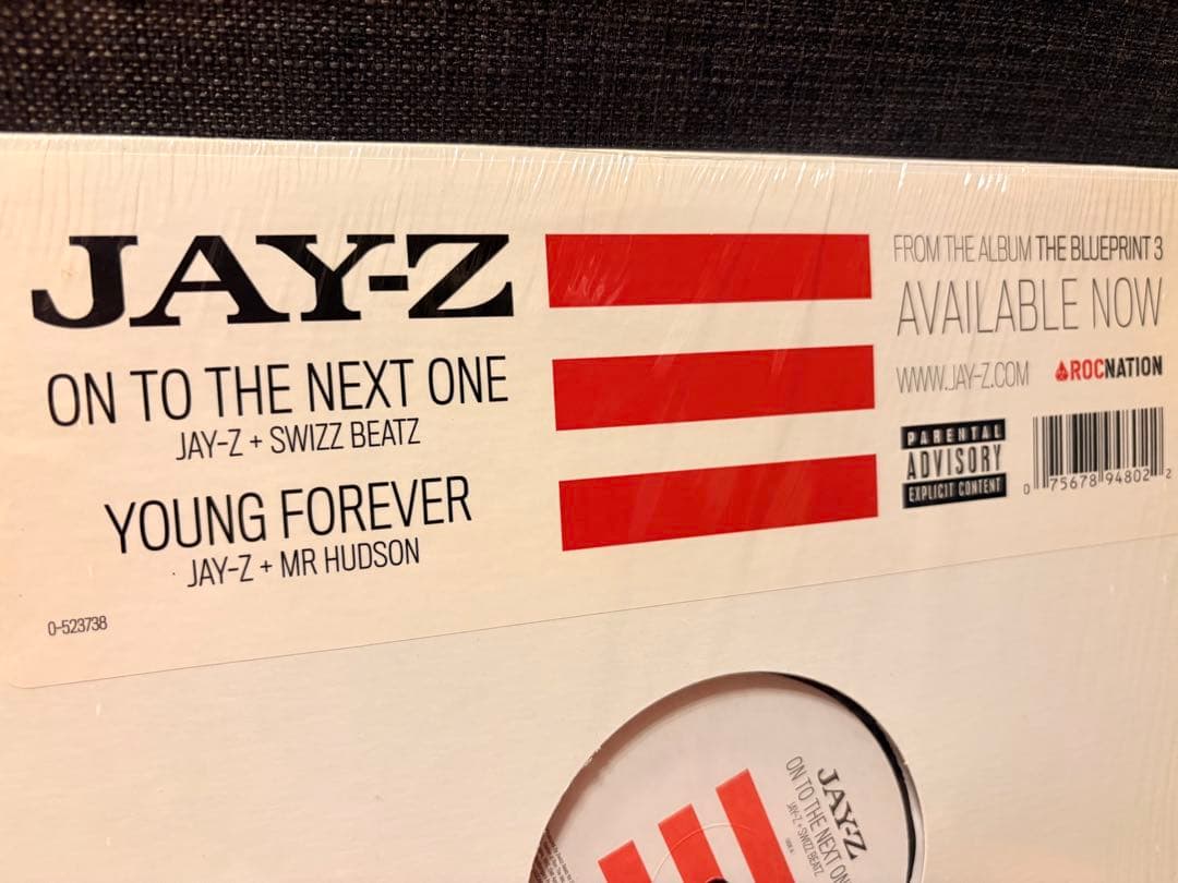 Jay-Z On To The Next One / Young Forever 12" Vinyl Single Hip Hop Roc Nation