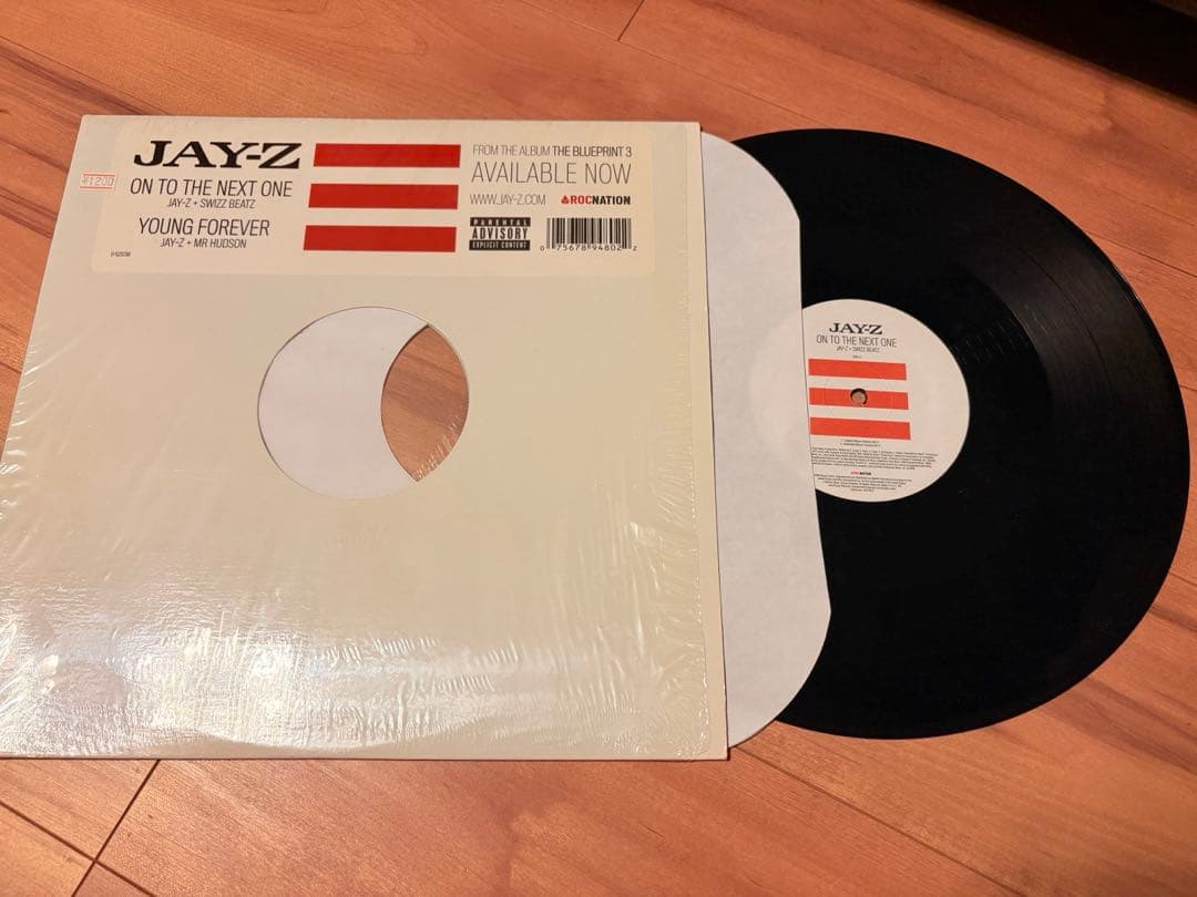 Jay-Z On To The Next One / Young Forever 12" Vinyl Single Hip Hop Roc Nation