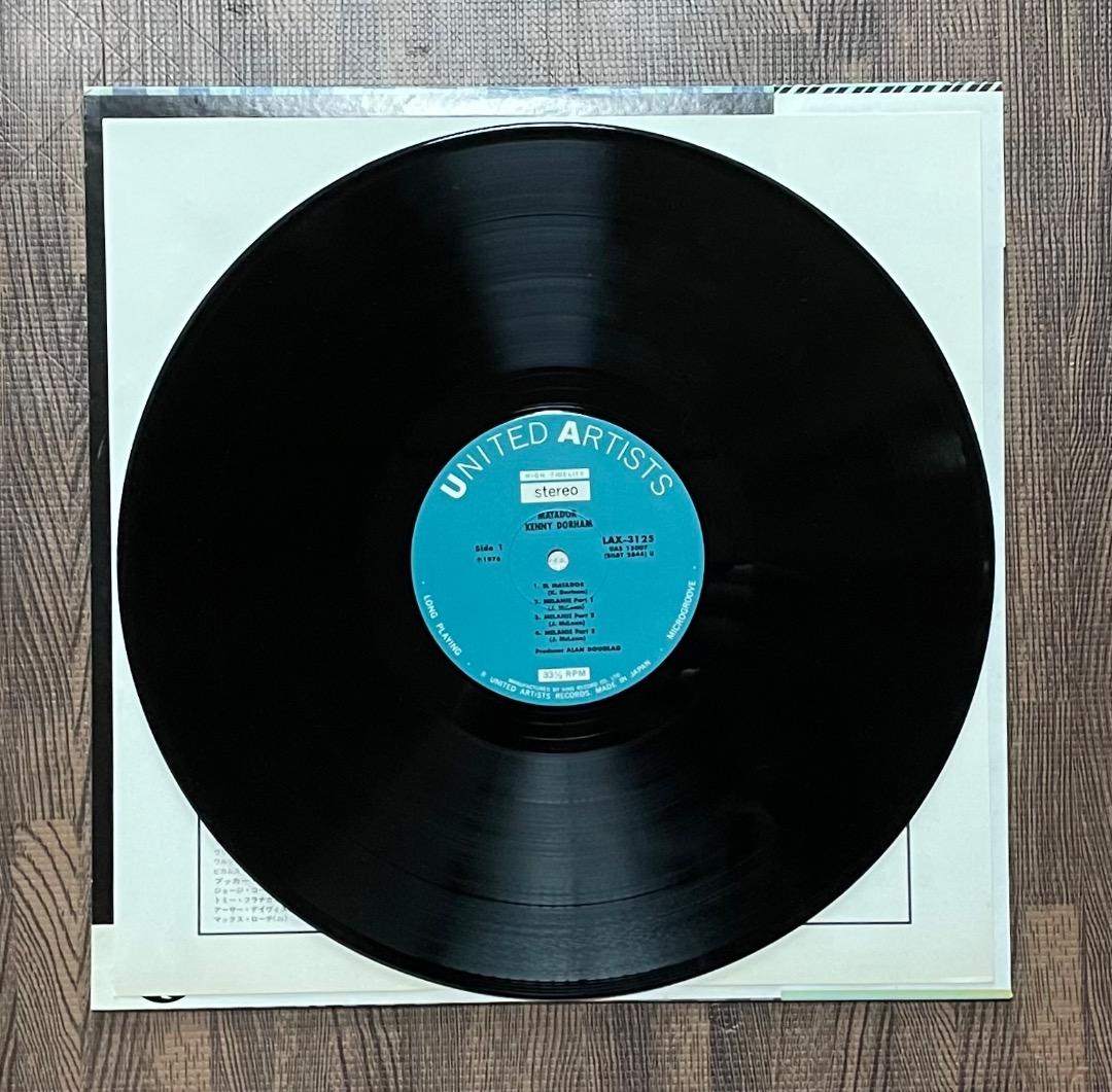 Kenny Dorham – Matador Vinyl LP Japan Issue LAX 3125 Jazz