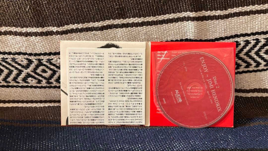 Jimi Hendrix Enjoy CD Limited 1000 Autographed Music Collectible | Japansoundstore