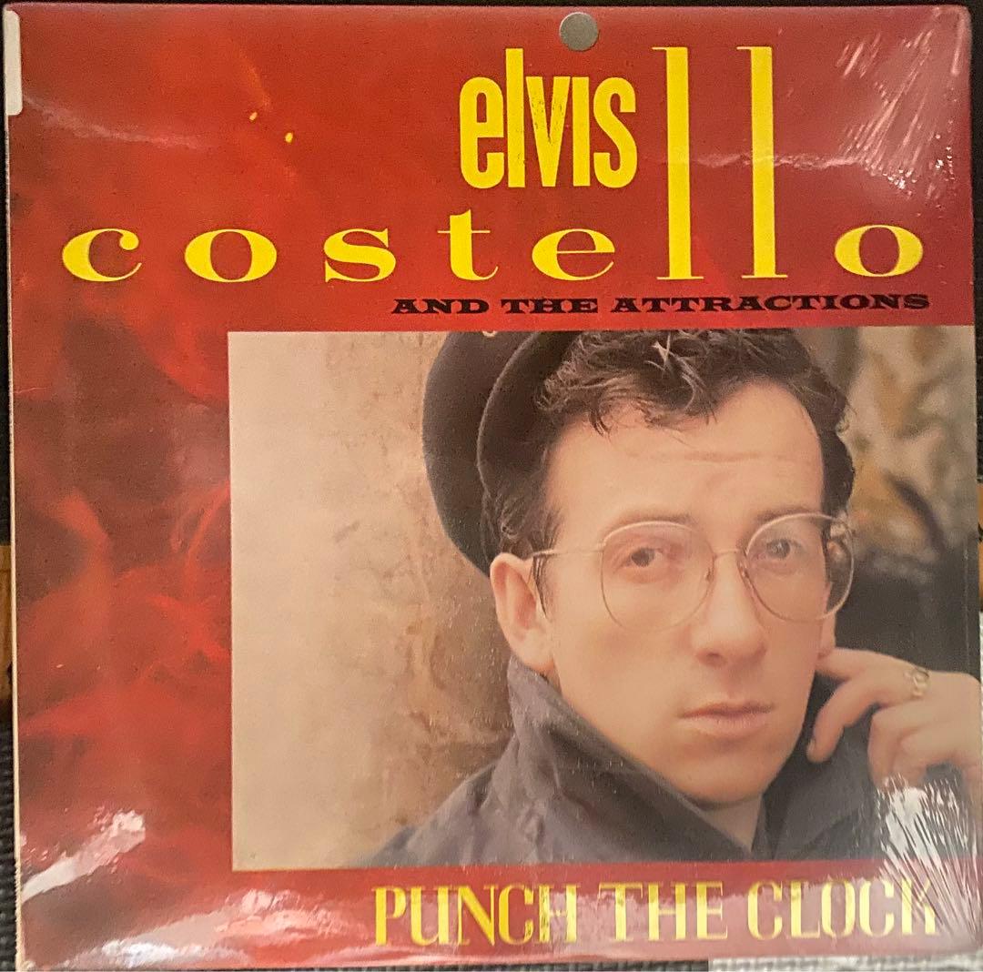 Elvis Costello & The Attractions Punch The Clock US Vinyl LP 1983 Record