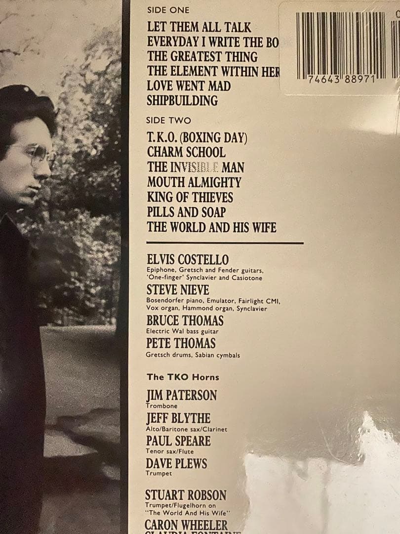 Elvis Costello & The Attractions Punch The Clock US Vinyl LP 1983 Record