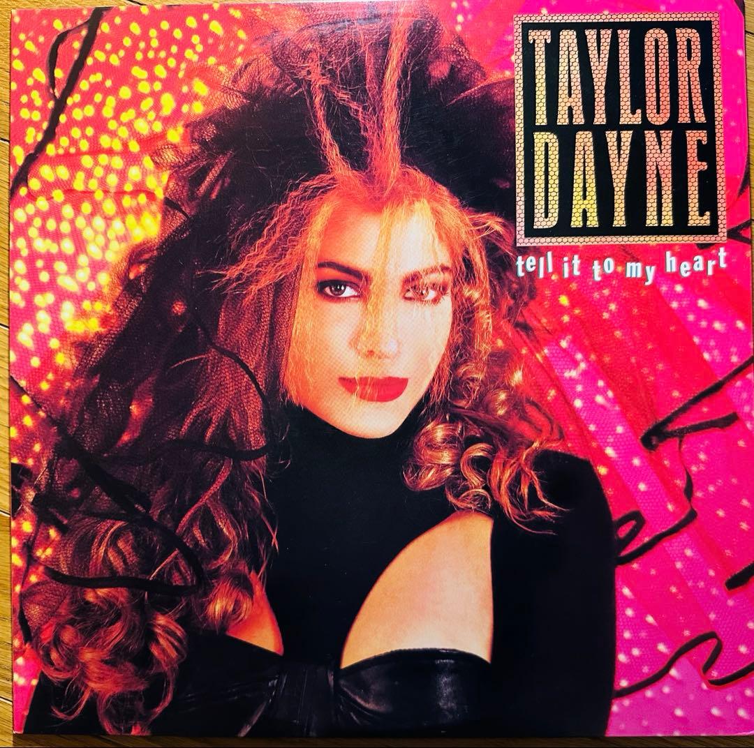 Taylor Dayne - Tell It To My Heart LP 1988 Japan Arista Vinyl Synth-Pop