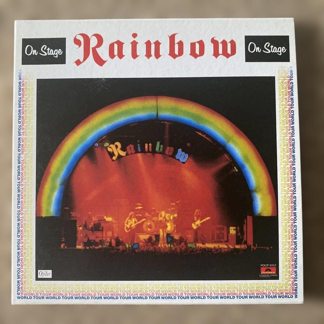 Rainbow On Stage CD Japan Press, Mini LP Sleeve, with OBI, POCP-9157