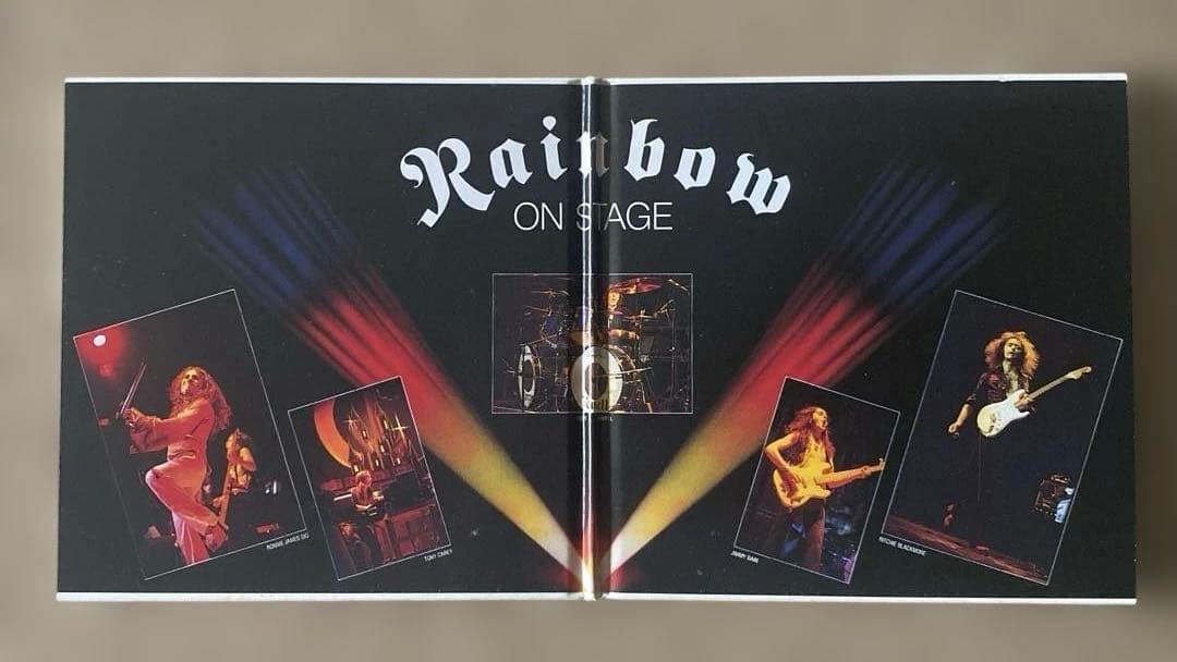 Rainbow On Stage CD Japan Press, Mini LP Sleeve, with OBI, POCP-9157