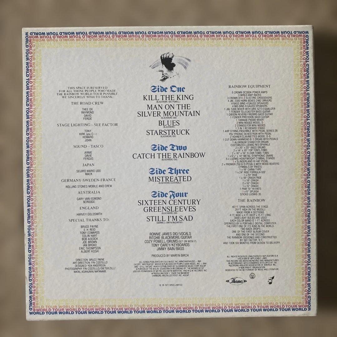 Rainbow On Stage CD Japan Press, Mini LP Sleeve, with OBI, POCP-9157