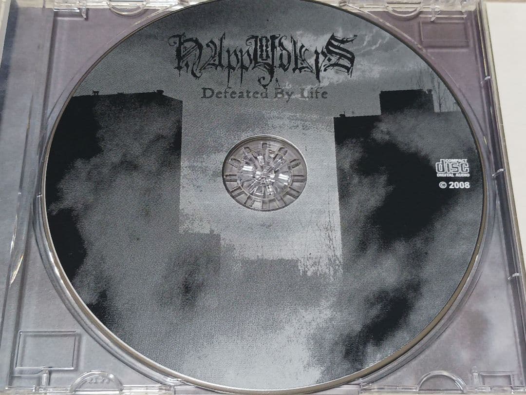 Happy Days - Defeated By Life CD - Self Mutilation Services Limited Edition