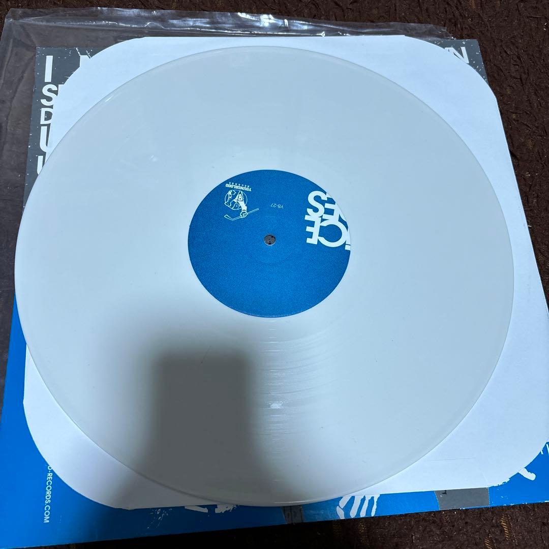Justice - Escapades LP White Vinyl Record Youngblood Records HC Punk