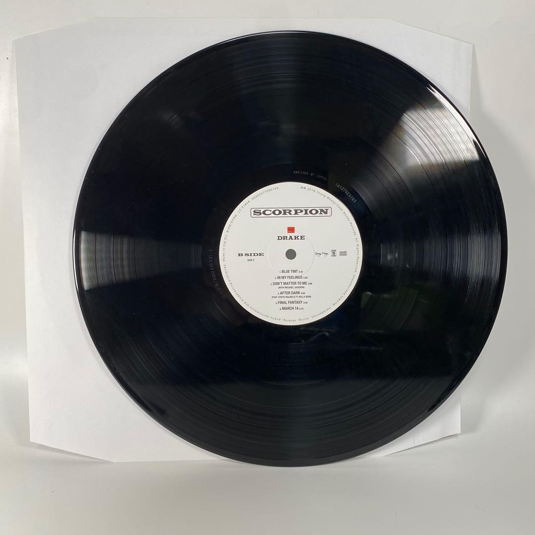 Drake - Scorpion 2LP Vinyl Record, Autographed, 2018 Hip Hop