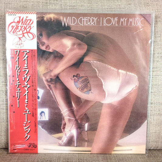 Wild Cherry - I Love My Music LP Japan Pressing With Obi Funk Soul Rare