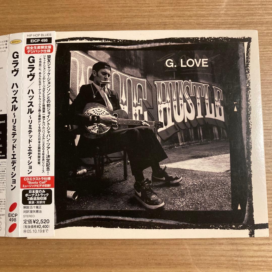 G. Love - The Hustle CD Japan Press Limited Edition Digipak with OBI EICP 498