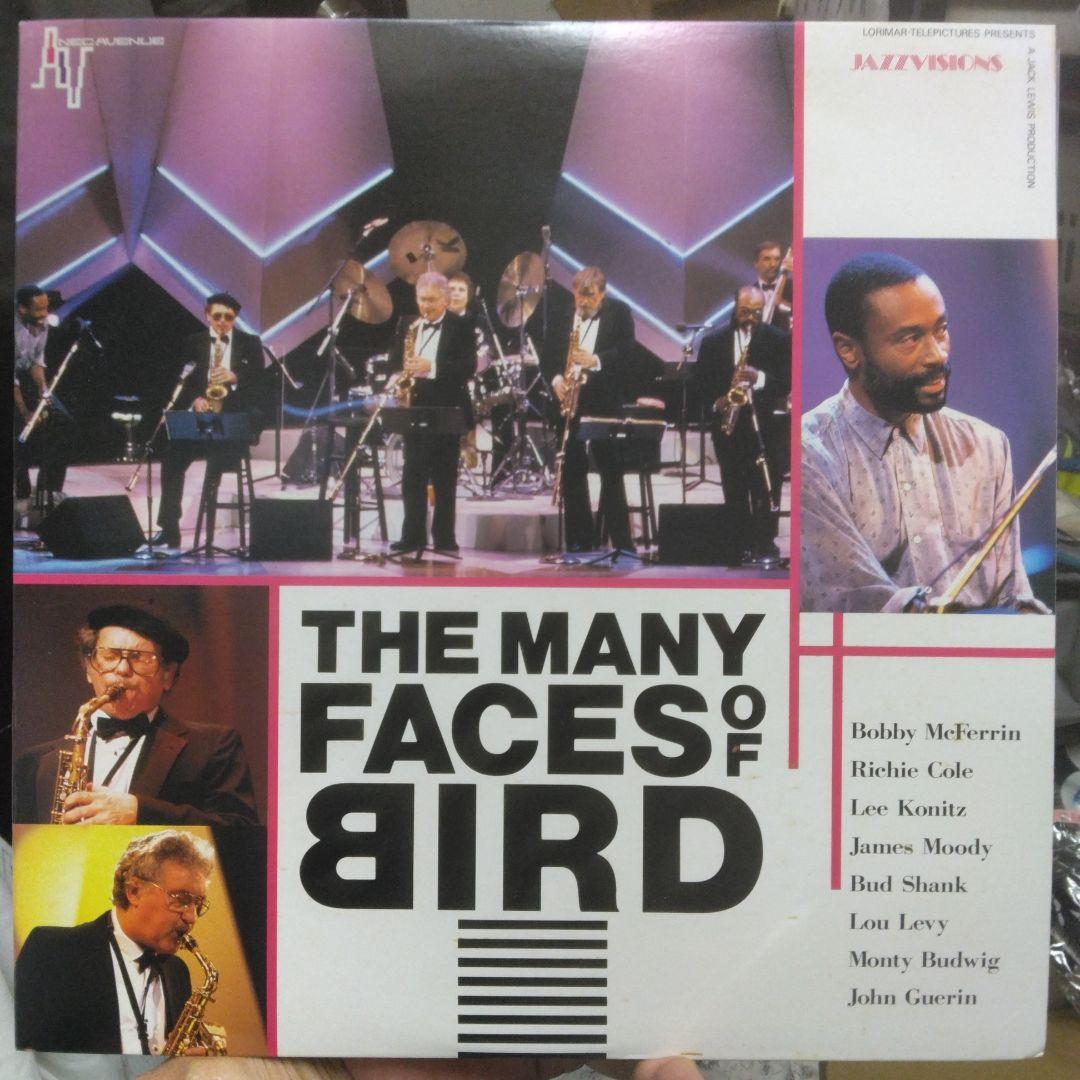 Various - The Many Faces Of Bird LP 1987 Japan Jazzvisions NEC Avenue Rare